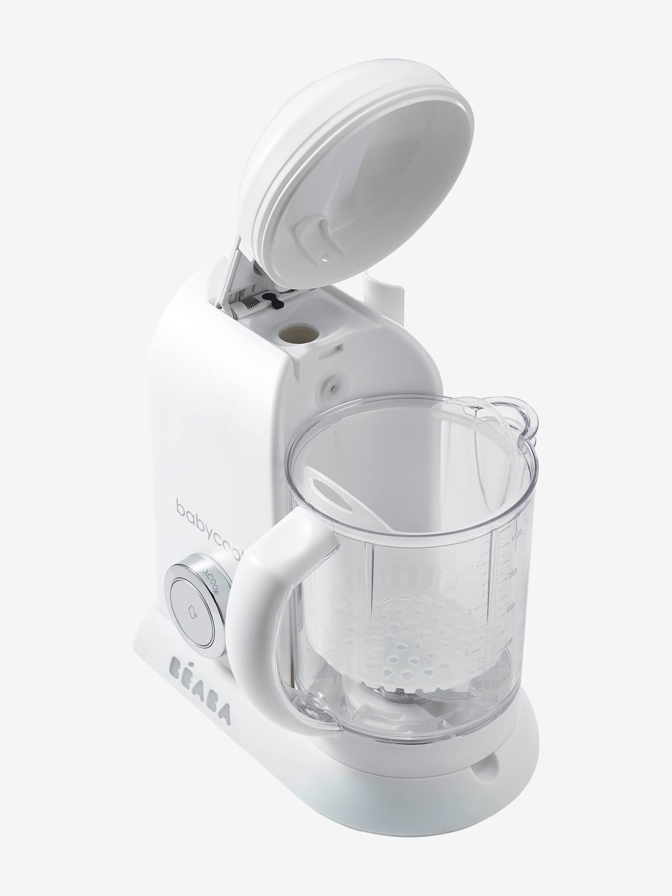 Robot 4 en 1 BEABA Babycook solo gris/blanc