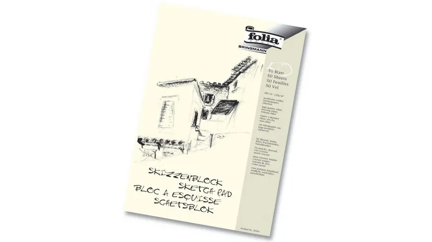 folia Skizzenblock A3 Motiv G