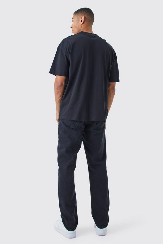 Oversize T-Shirt mit Official Print