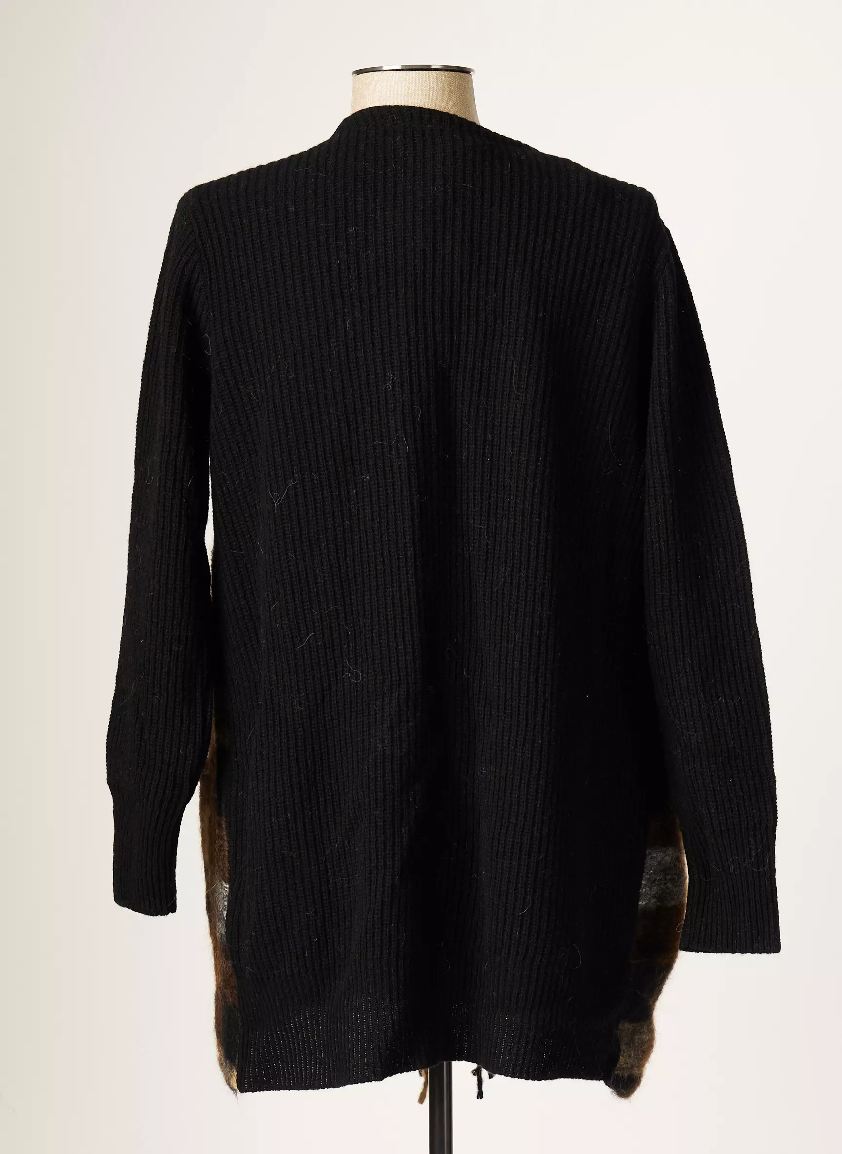 Blanc Boheme Cardigans Femme couleur noir