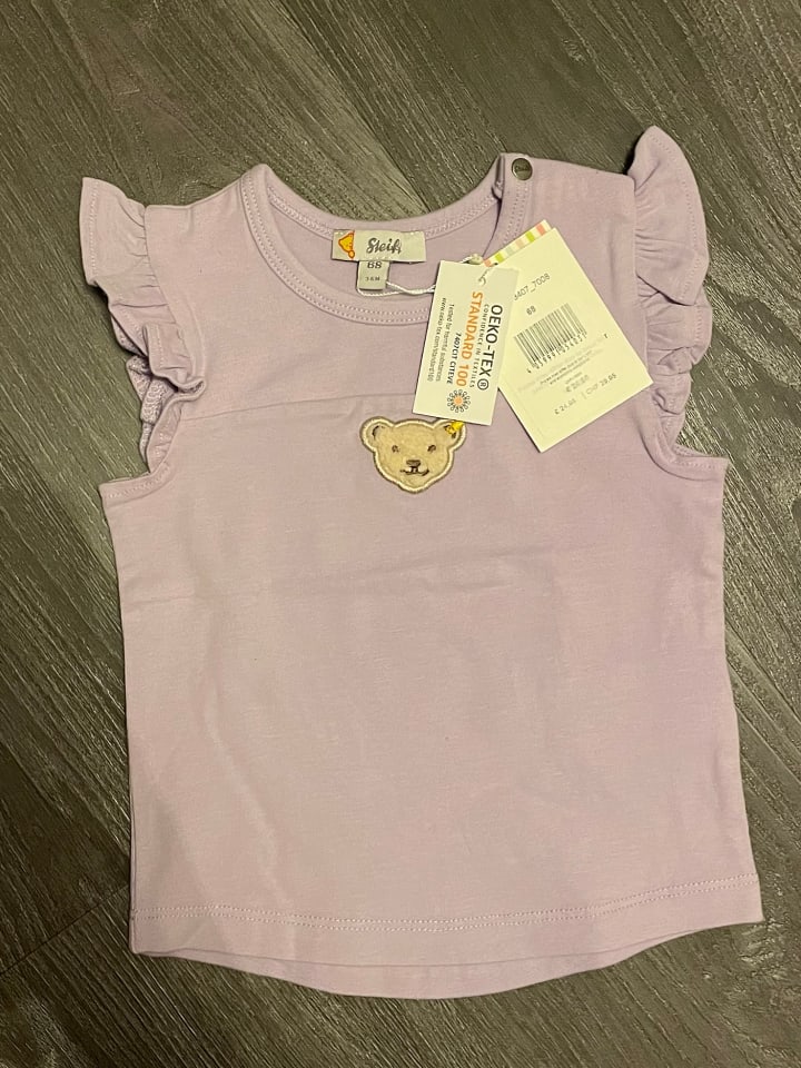 Steiff Shirt in Flieder günstig kaufen 68