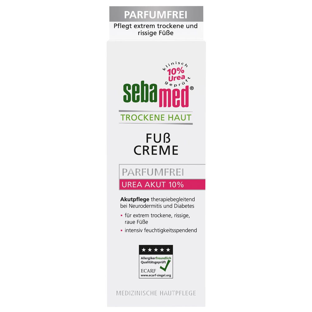 sebamed Urea Fußcreme 10% parfümefrei 100 ml
