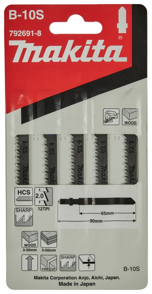 Lamă de ferăstrău Makita Accessories 792691-8 B10S 5 bucăți