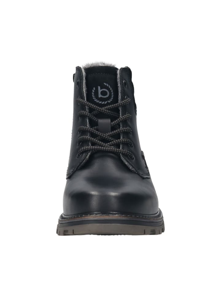 Bugatti Schnürstiefel in schwarz günstig kaufen