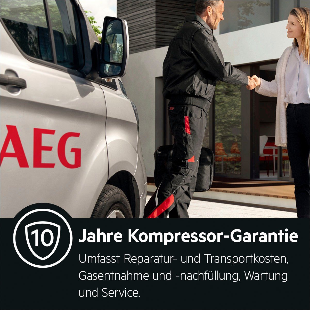 AEG Kühl-/Gefrierkombination RCB736D5MX, 201 cm hoch, 59,5 cm breit
