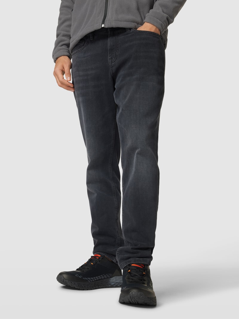 Sneaker mit Label-Details in schwarz