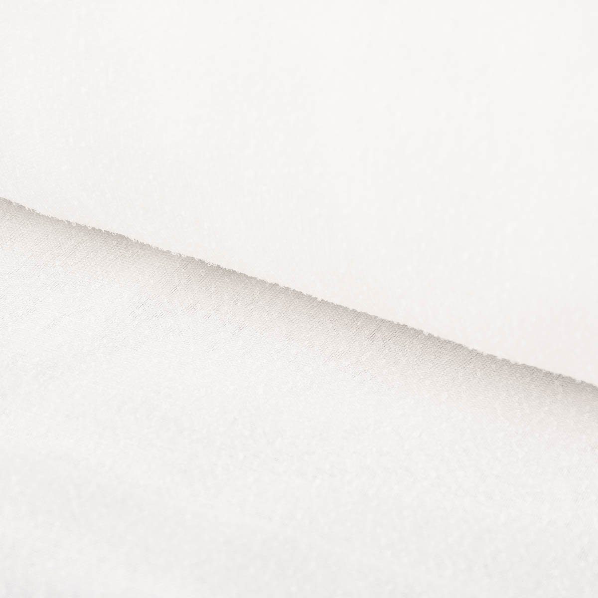 Meterware Gardinenstoff Stores feine Bouclé-Struktur mit Bleiband creme 2,60m, SCHÖNER LEBEN., leicht perforiert, Kunstfaser, made in Germany, mit Bleiband, pflegeleicht, überbreit