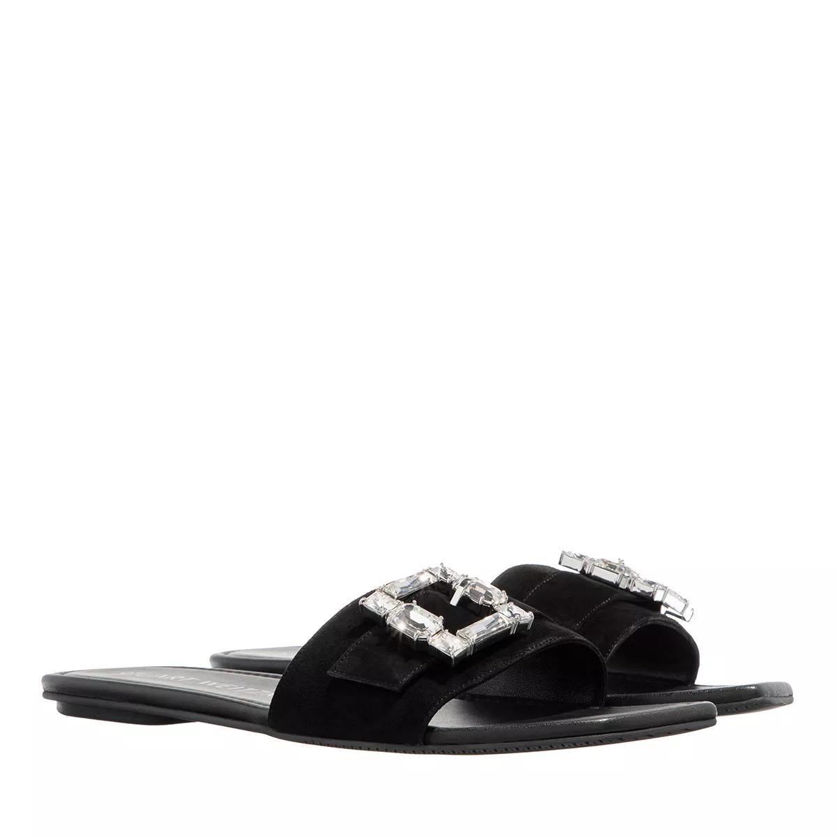 STUART WEITZMAN Pantoletten schwarz Slide