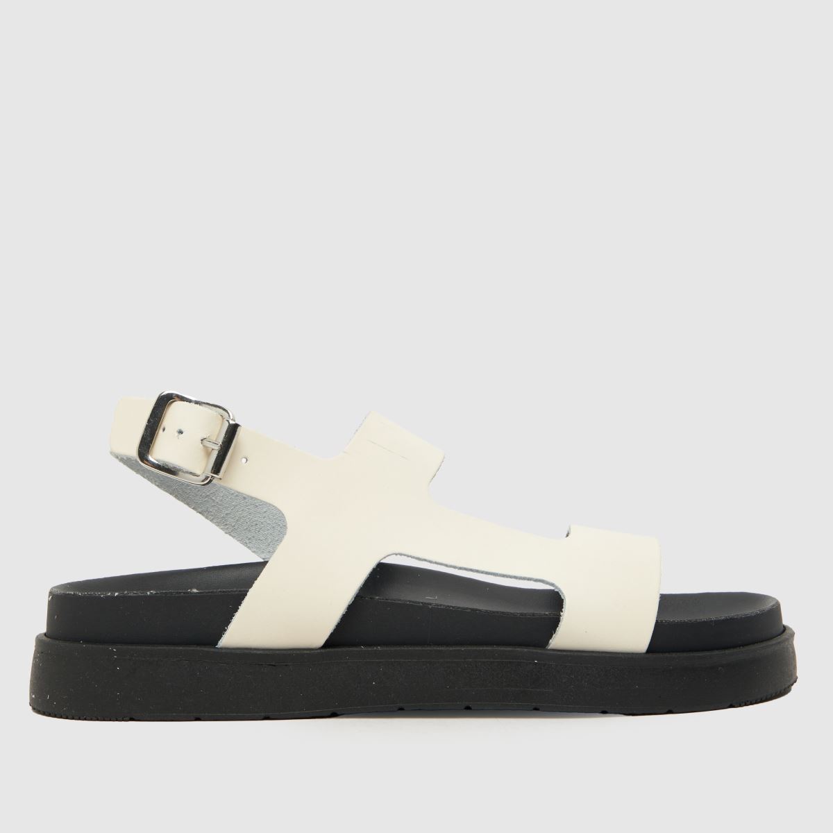 Schuh Tasmin vastag bőr szandál fehér színben