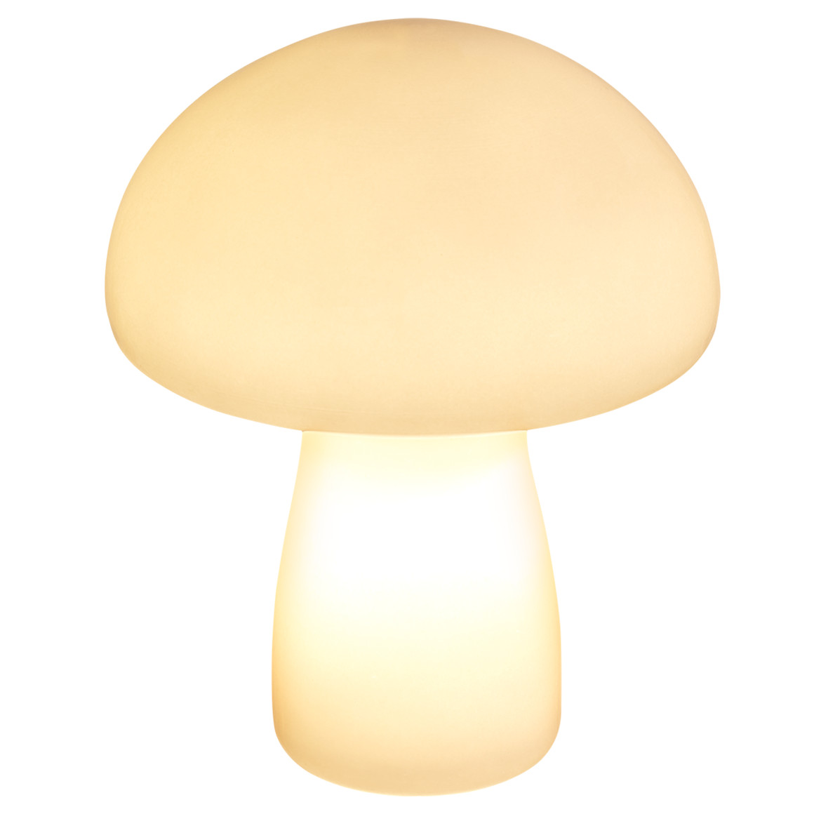 Leuchte in Pilz-Optik