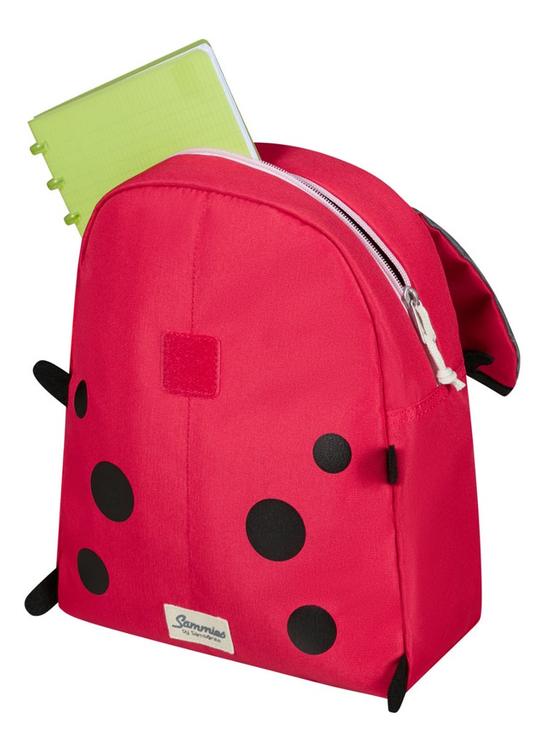 Samsonite Happy Sammies Eco Ladybug Lally S+ ryggsekk med trykk