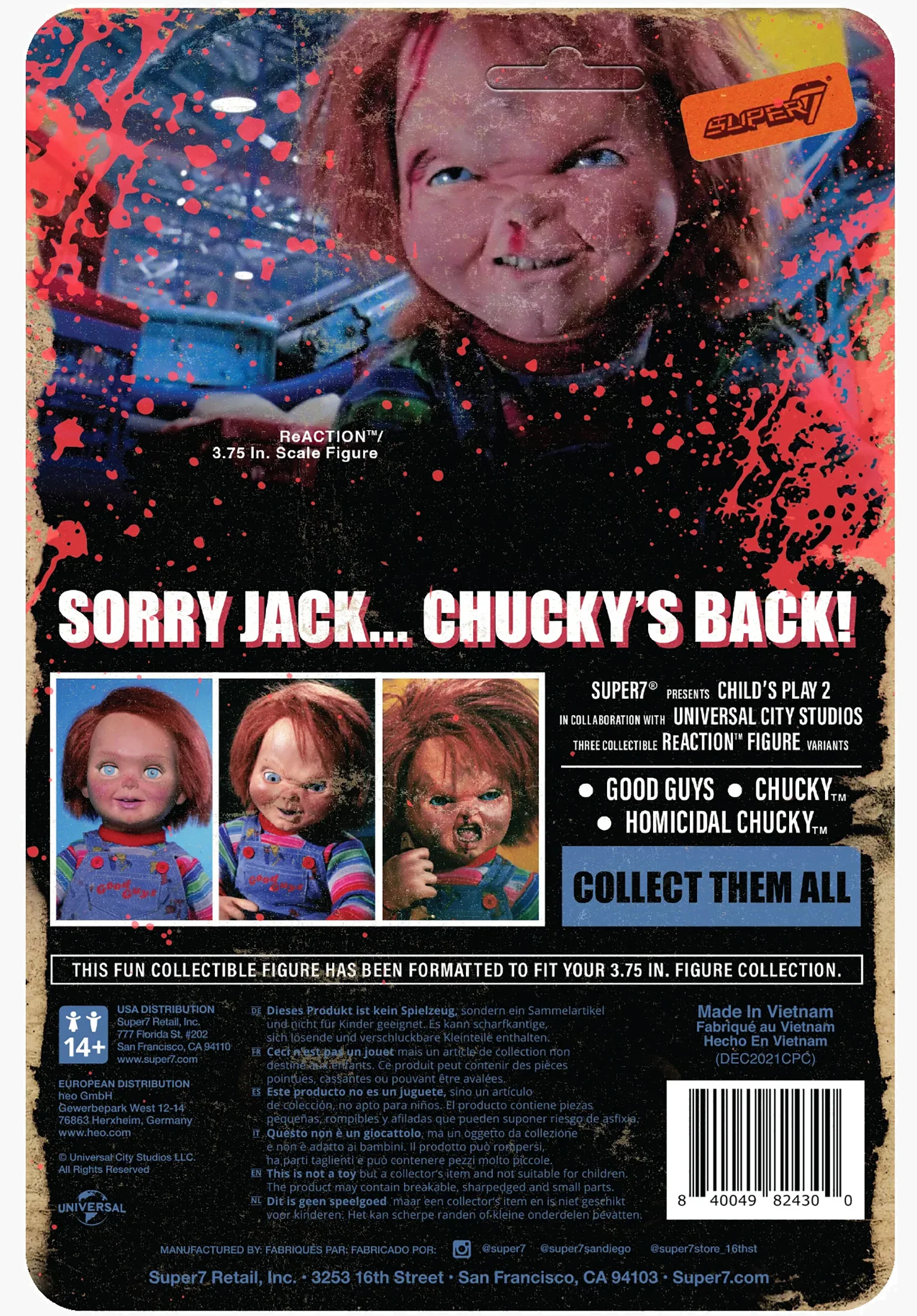Child's Play ReAction Figures Wave 2 - Homicidal