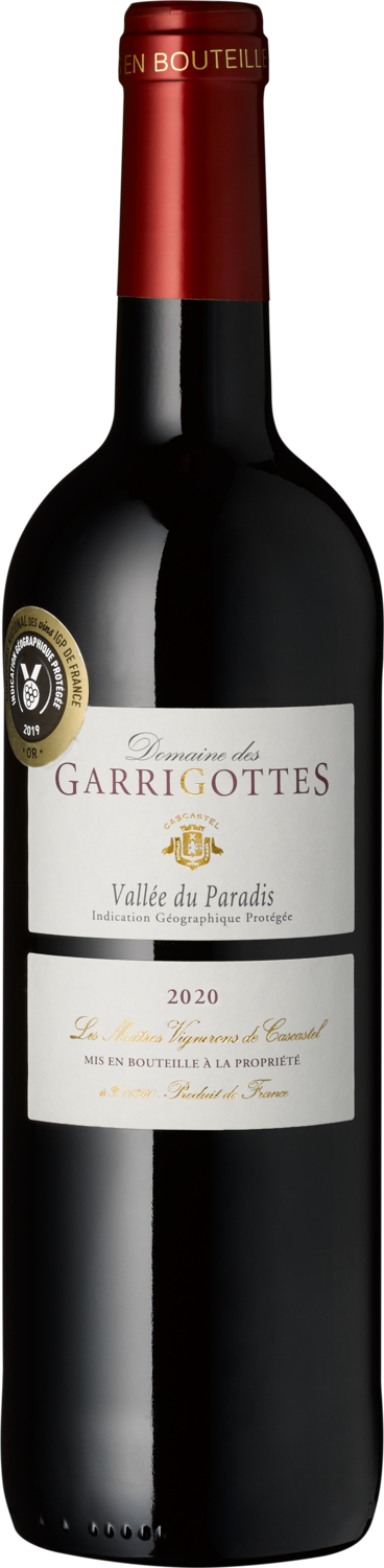 Vignerons de Cascastel Vallee du Paradis IGP Domaine des Garrigottes