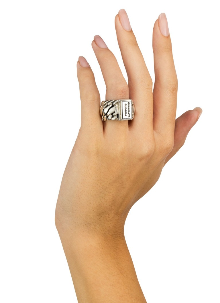 Buddha to Buddha Ben ring of silver