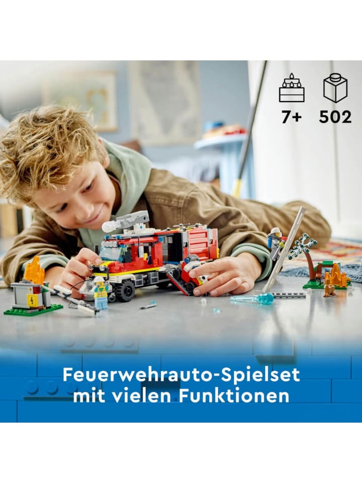 LEGO City Einsatzleitwagen der Feuerwehr in Mehrfarbig ab 7 Jahre günstig kaufen onesize