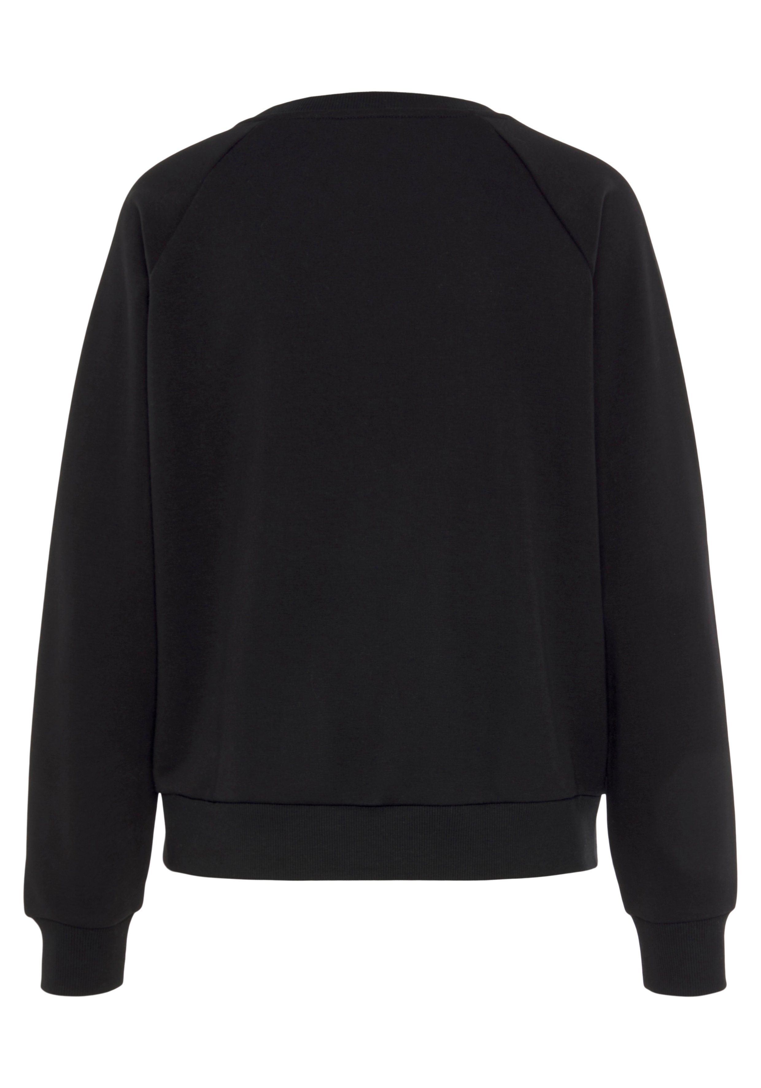 Buffalo Sweater mit Foildruck, Loungewear, Loungeanzug
