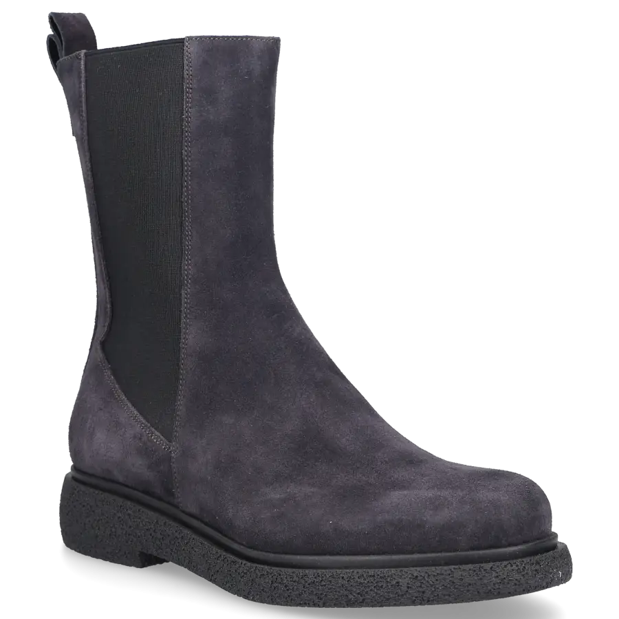 EN AVANT - Chelsea Boots C175 Veloursleder - blau