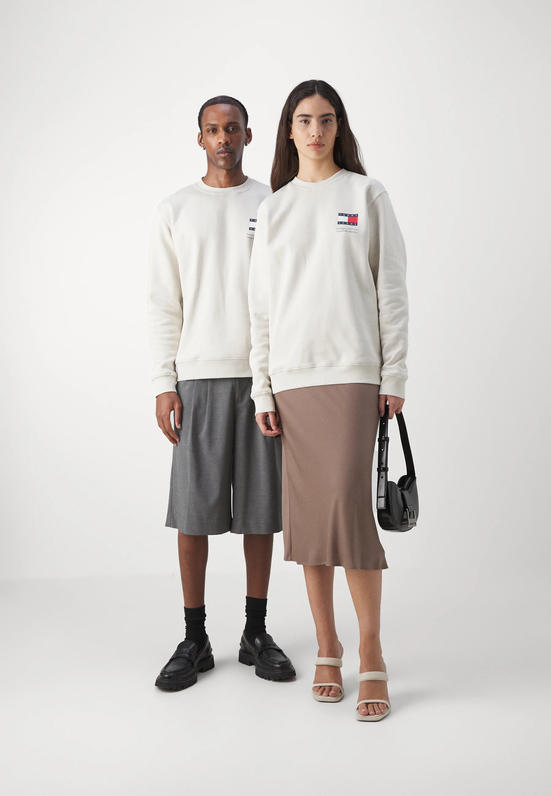 Tommy Jeans ESSENTIAL FLAG CNECK UNISEX - Sudadera