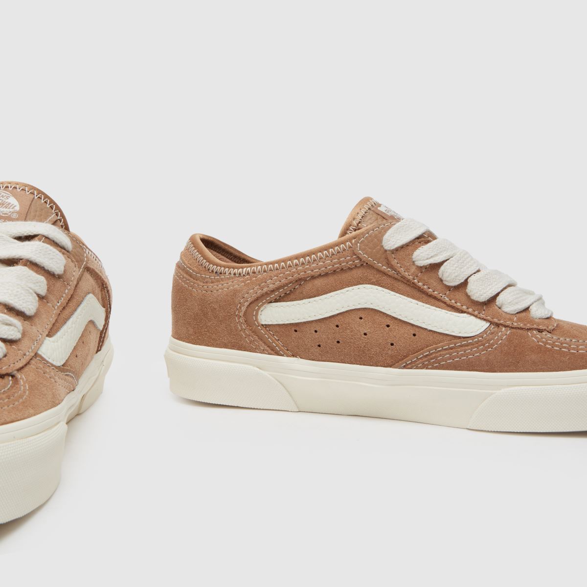 Vans – Rowley – Klassiska bruna sneakers