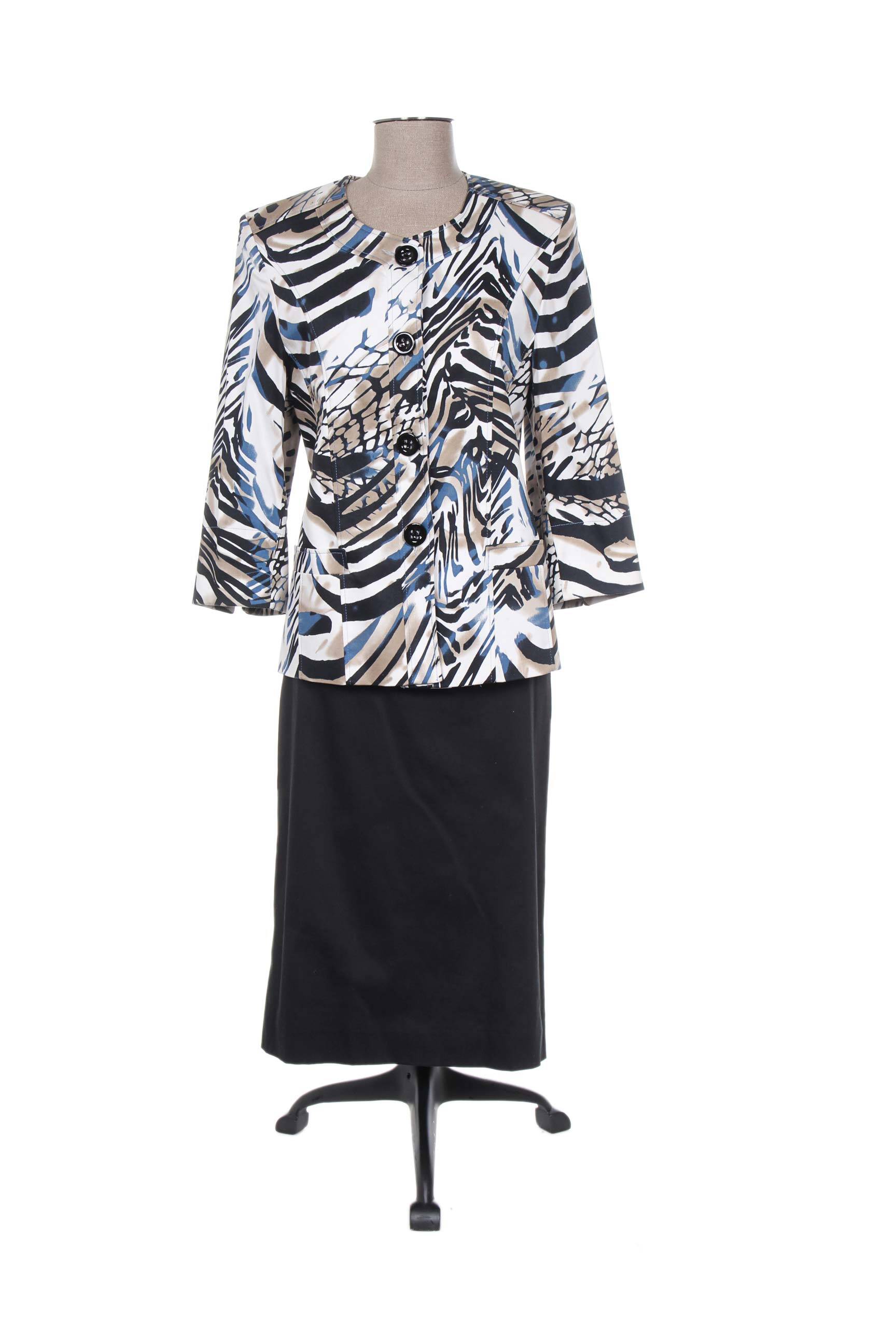 Nonet Jupe Veste Femme couleur noir