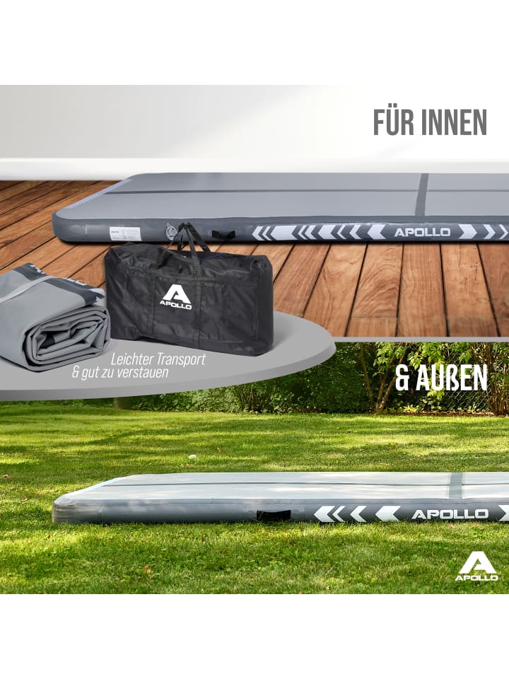 Apollo Airtrack Matte für Yoga, Pilates , Gymnastik 