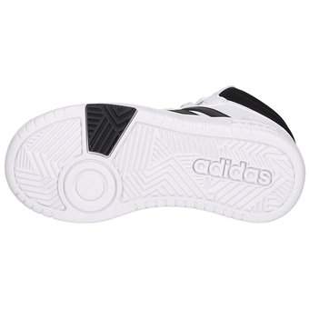 adidas Hoops 3.0 Mid K in weiß