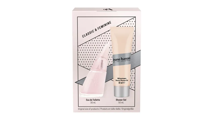 bruno banani Woman Eau de Toilette + Duschgel Geschenkpackung