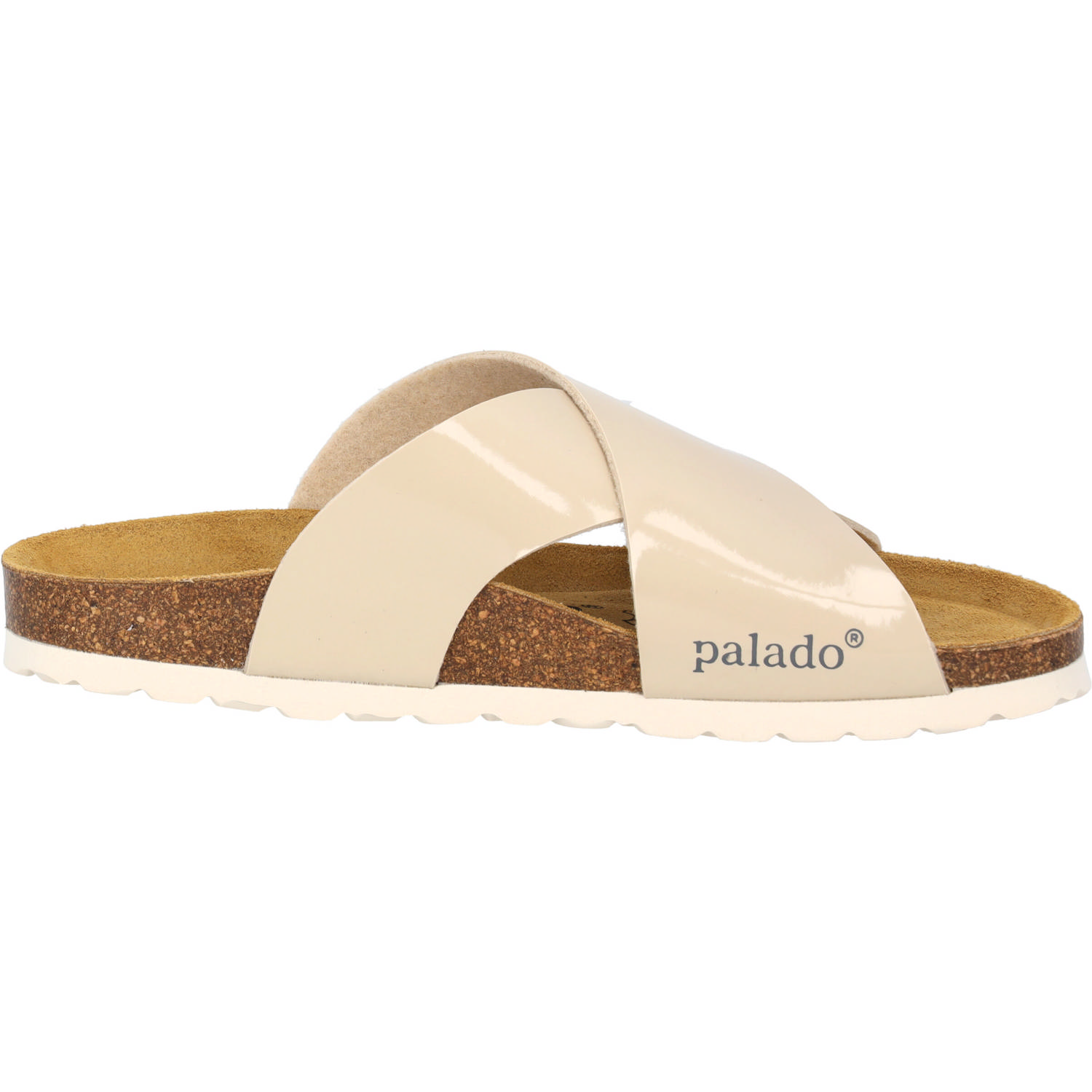Palado Rianel, Pantoletten, Damen, Beige Lack