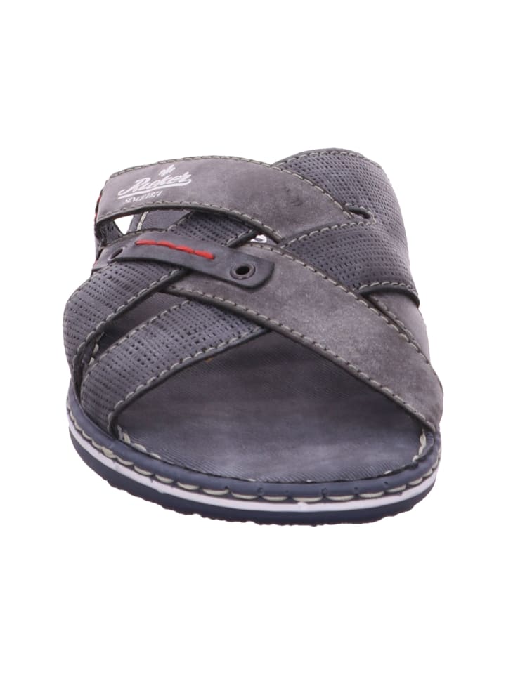 rieker Pantolette in ozean/asphalt günstig kaufen