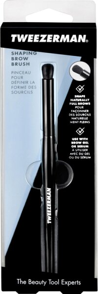 Tweezerman Shaping Brow Brush - Abgerundeter Augenbrauenpinsel Augenbrauenpinsel
