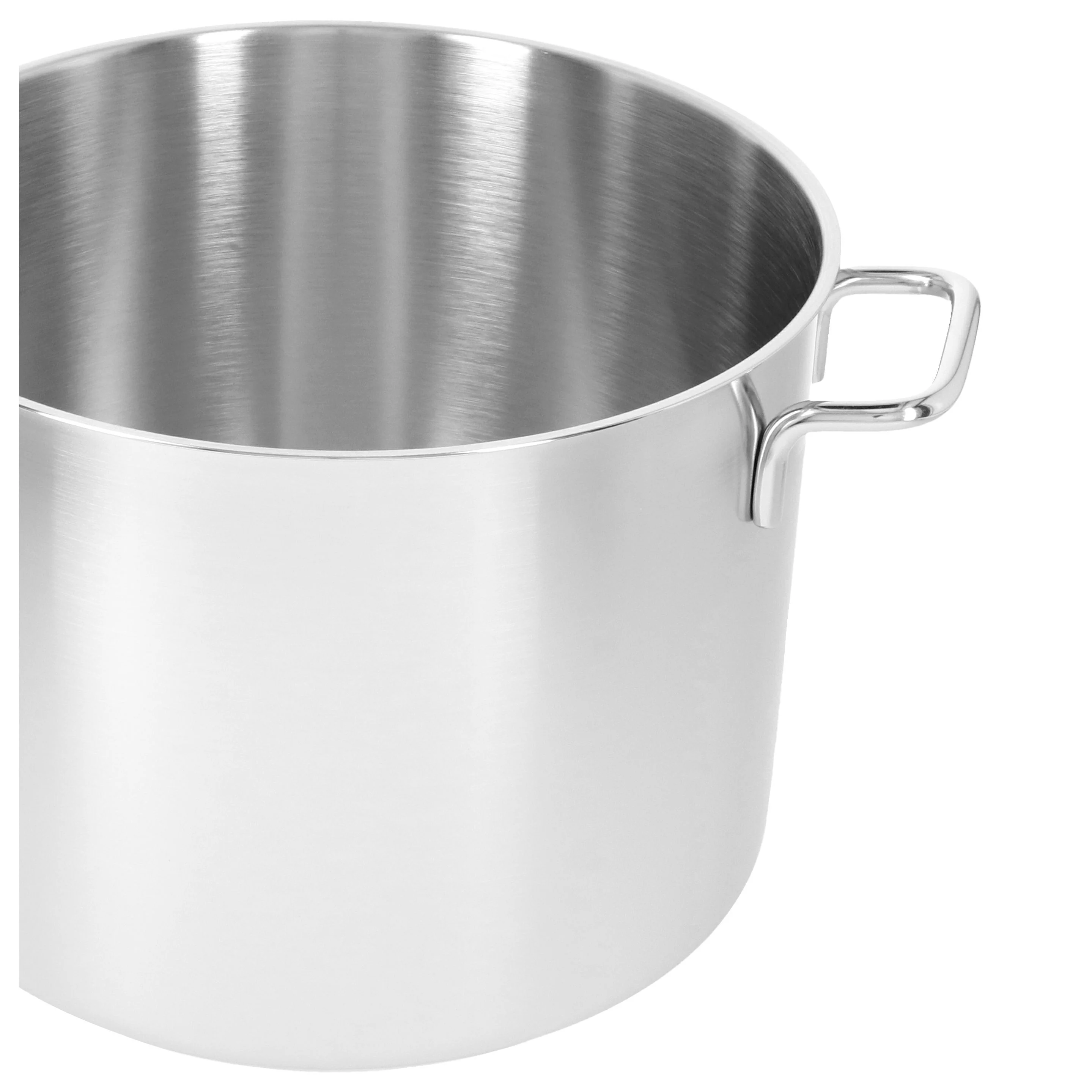 Kochtopf ohne Deckel 24 cm, 18/10 Edelstahl
