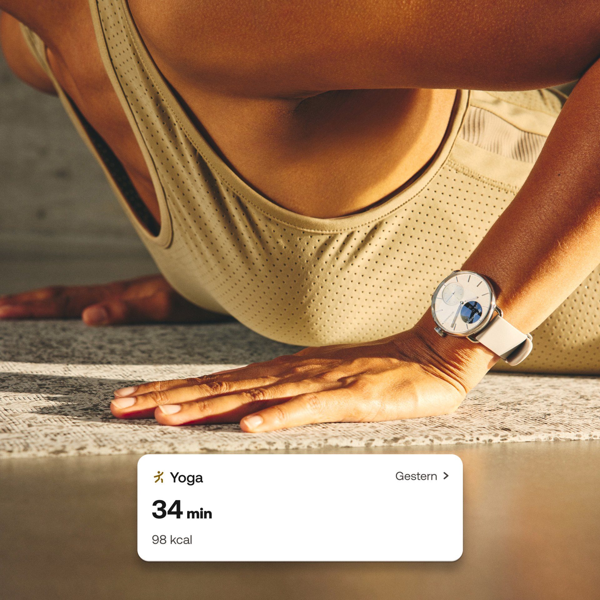 Withings ScanWatch 2 (38 mm) Smartwatch (1,6 cm/0,63 Zoll)