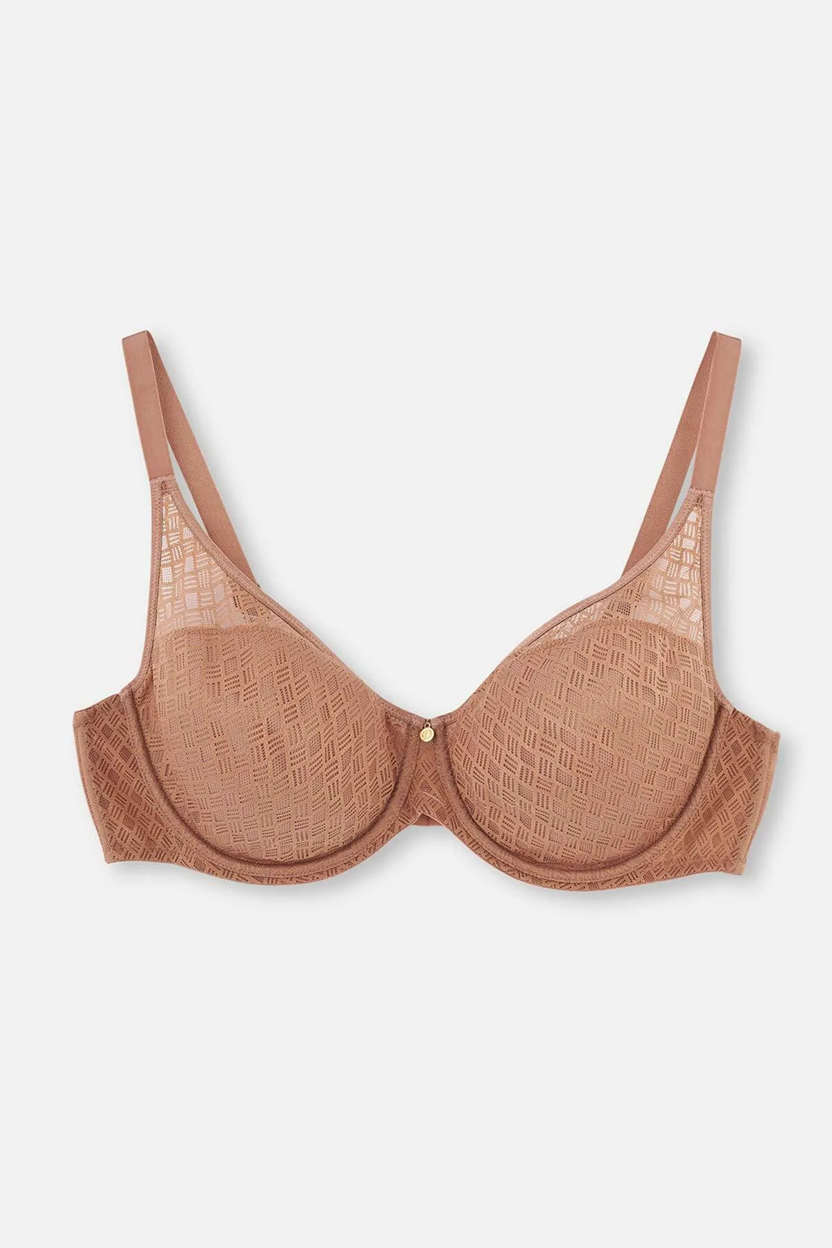 Dagi  Brauner Lily-Bügel-BH ohne Träger