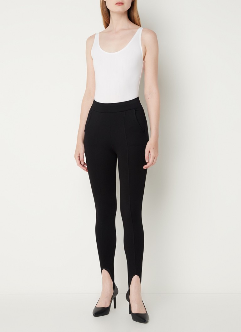 Wolford Beauty Cotton sleeveless thong bodysuit