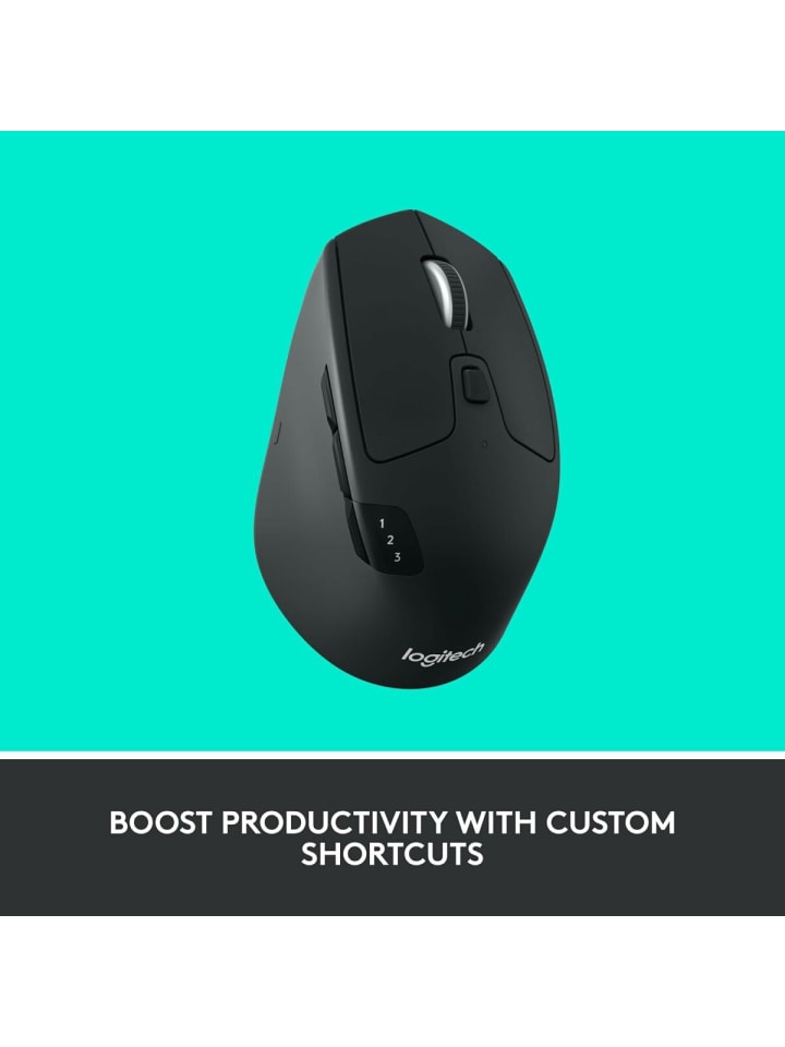 Logitech Multifunktionale Maus mit hyperschnellem Scrollrad und in Schwarz günstig kaufen onesize