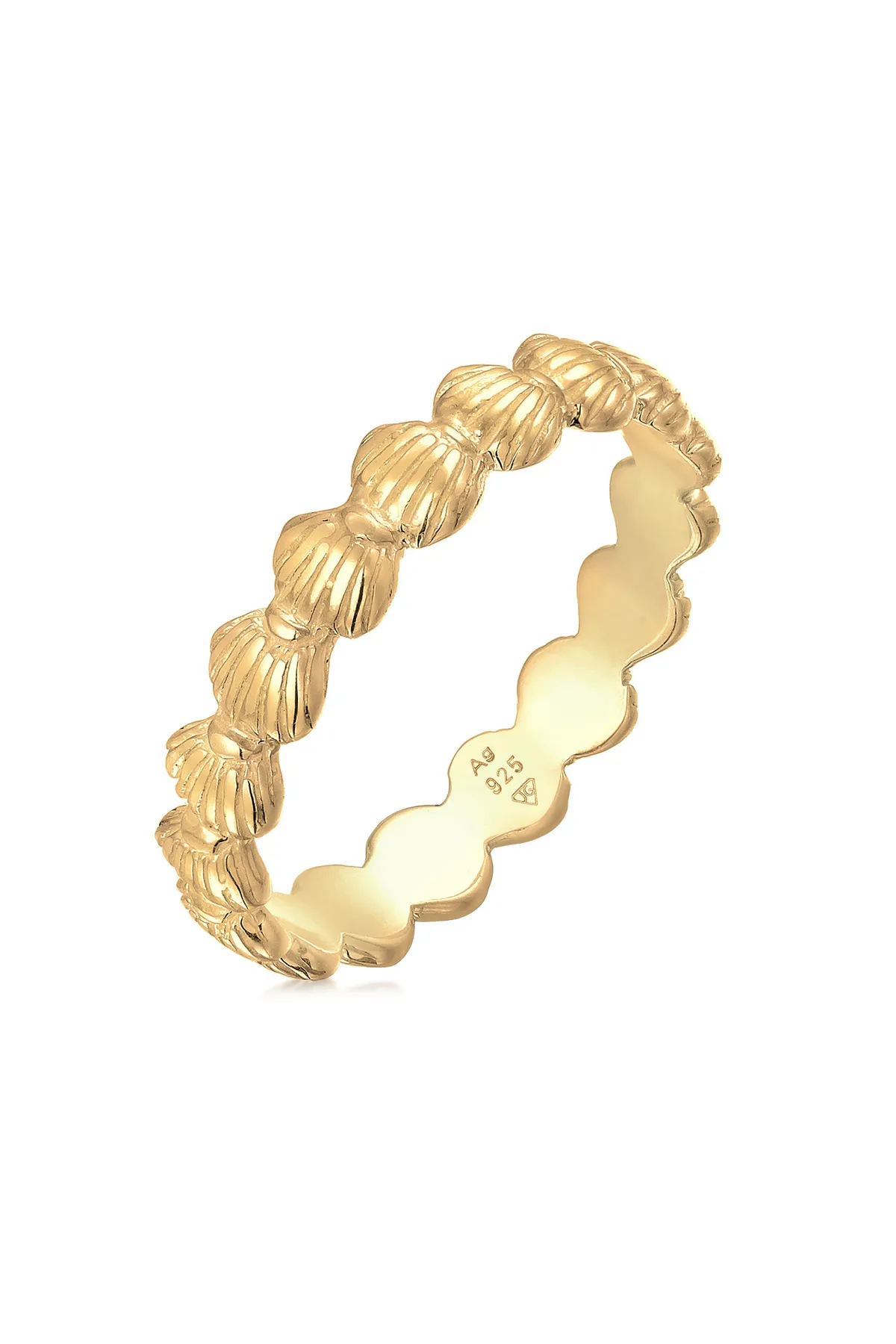 ELLI  Ring - Goldfarben - Ohne Stein