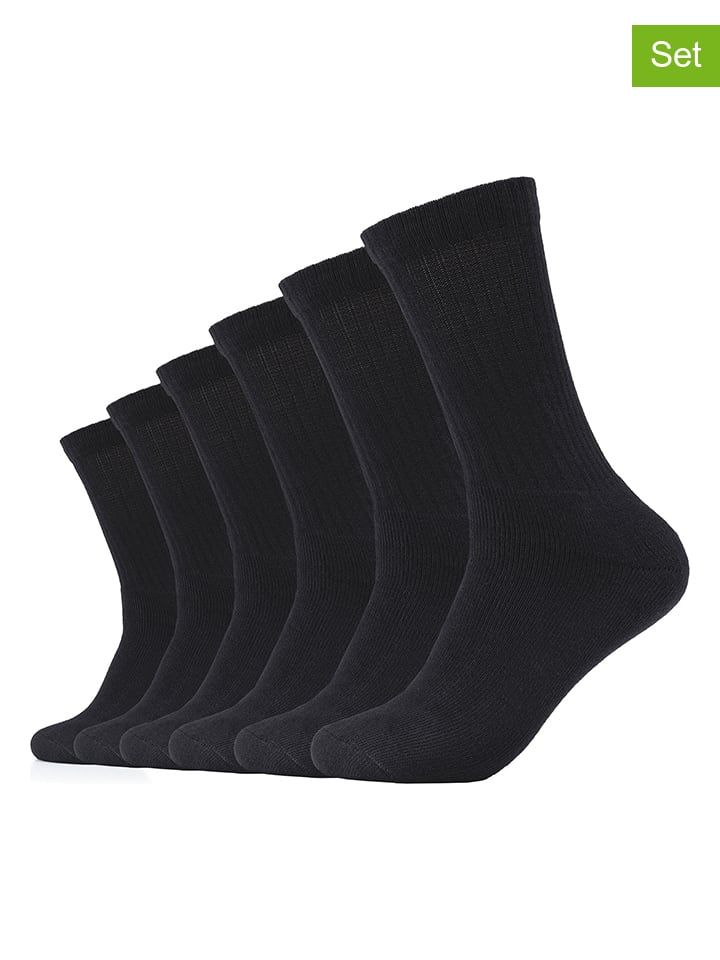 s.Oliver 6er-Set: Socken in Schwarz günstig kaufen