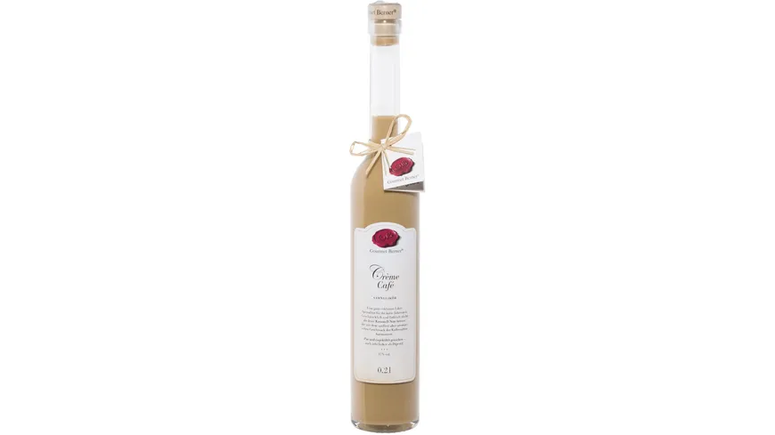 Gourmet Berner Creme Cafe Likör 0.2 l