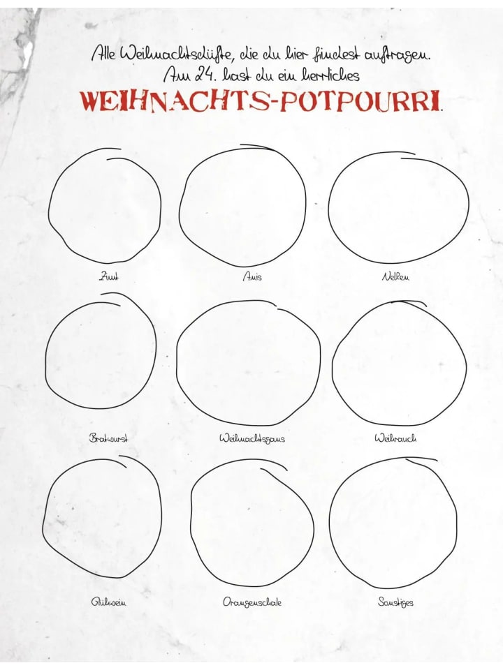 ars edition Gib diesem Adventskalender den Rest! günstig kaufen onesize