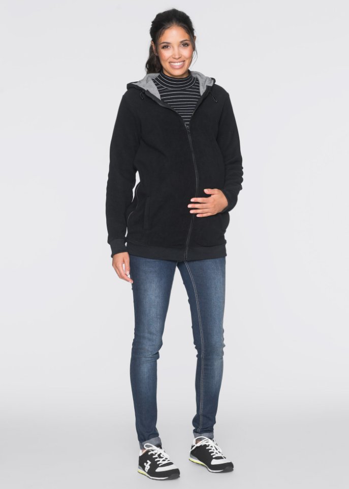 Umstands-Fleecejacke/Trage-Fleecejacke