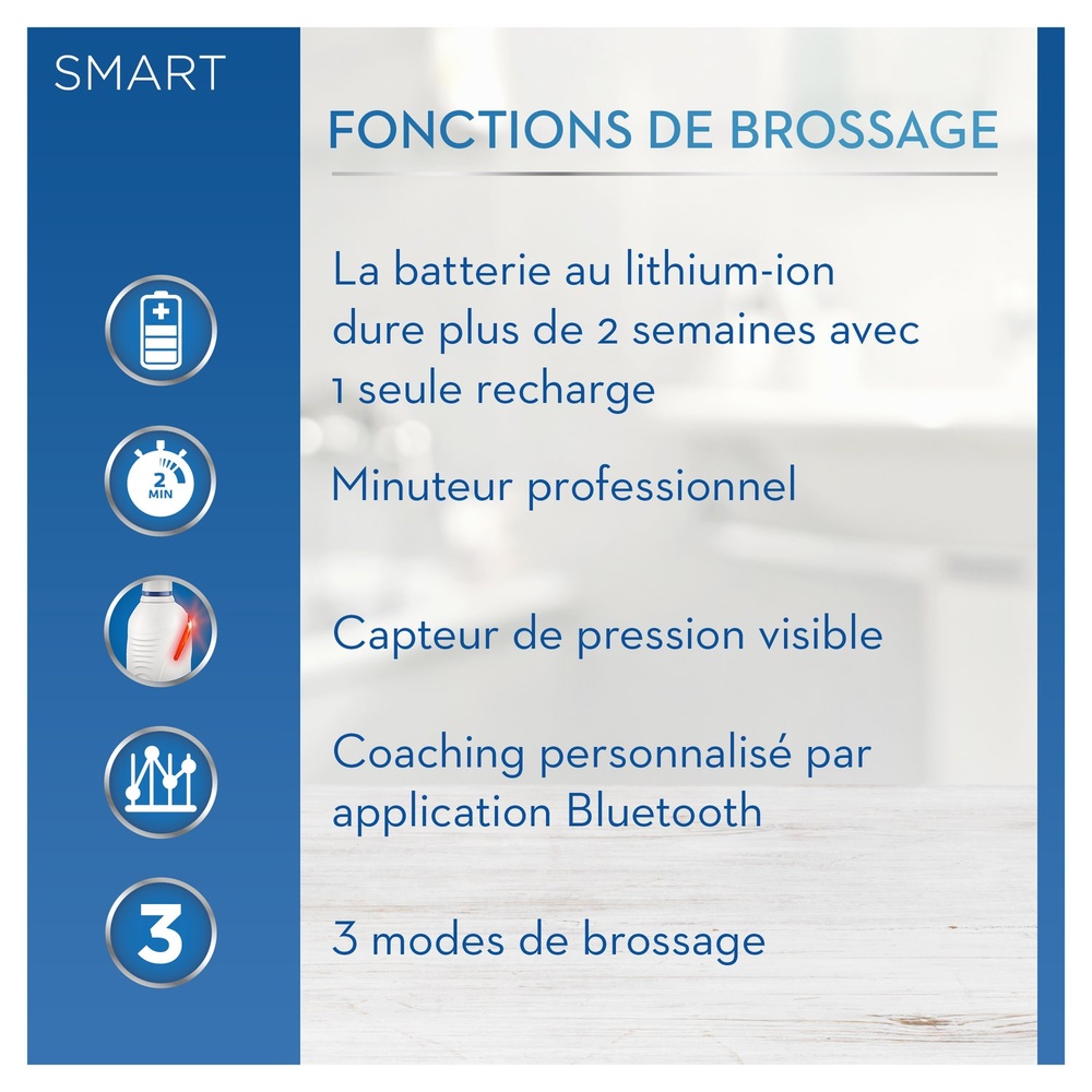 oral-b Oral-B Smart 4 - 4900 - Brosses À DentsÉlectriques Brosse À Dents Electrique