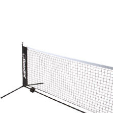 Tennisnetz 5,8m - Schwarz, Weiß