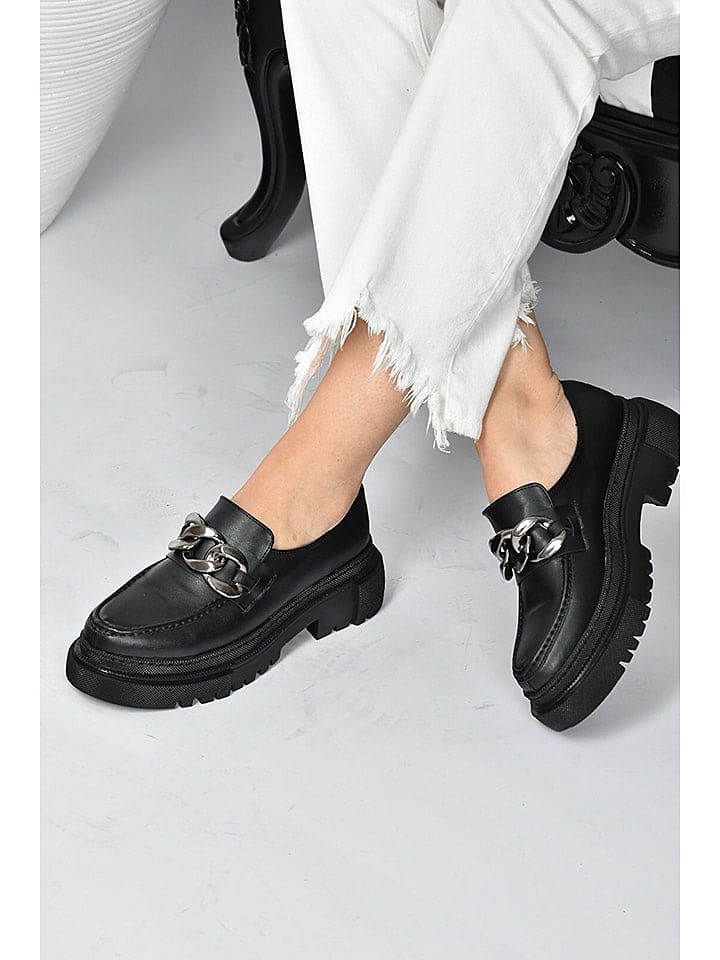 Gerois Slipper in Schwarz günstig kaufen 37