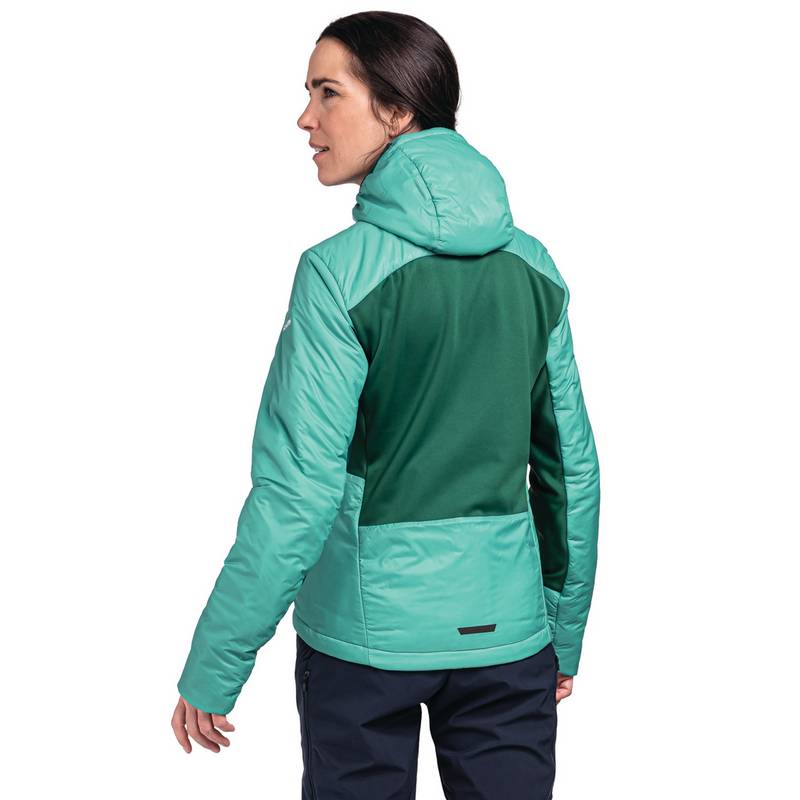 Schöffel Ins Hybrid Black Raven L Fahrradjacke Damen