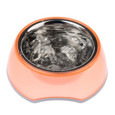 TIAKI Anti-Rutsch-Napf, transparent orange