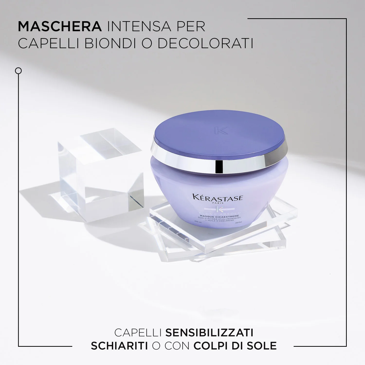 Blond Absolu Masque Cicaextreme - Maschera Protezione Colore Capelli, Maschera Rinforzante Capelli