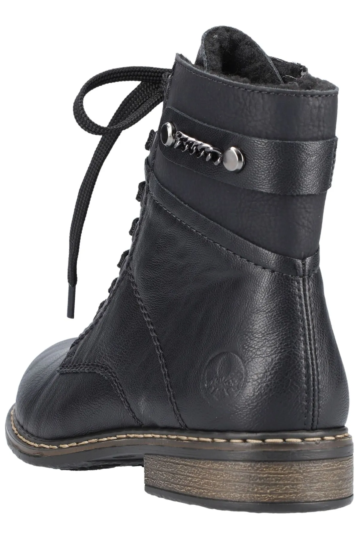 Rieker  Stiefelette - Schwarz - Blockabsatz