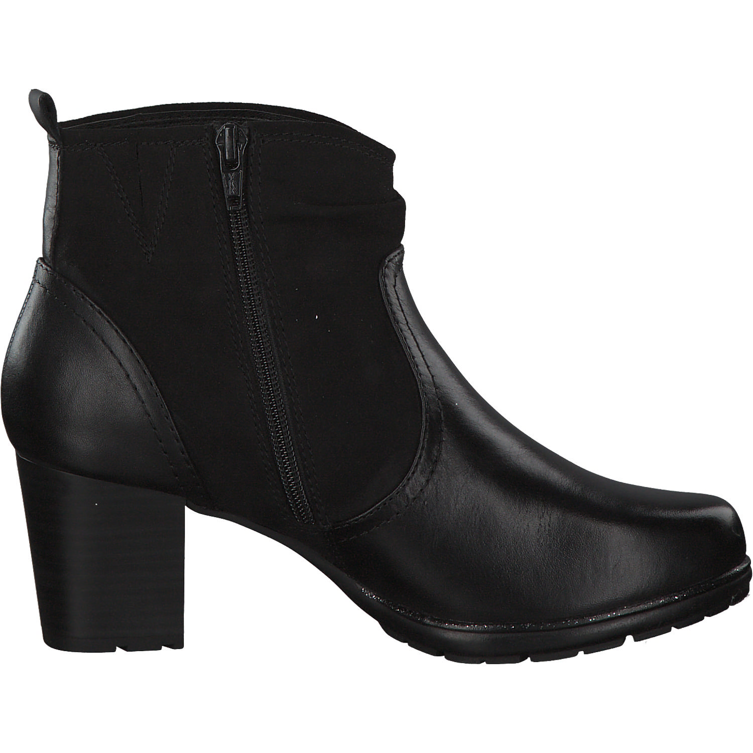 Jana Shoes 25313, Stiefeletten, Damen, Schwarz (Black Uni)