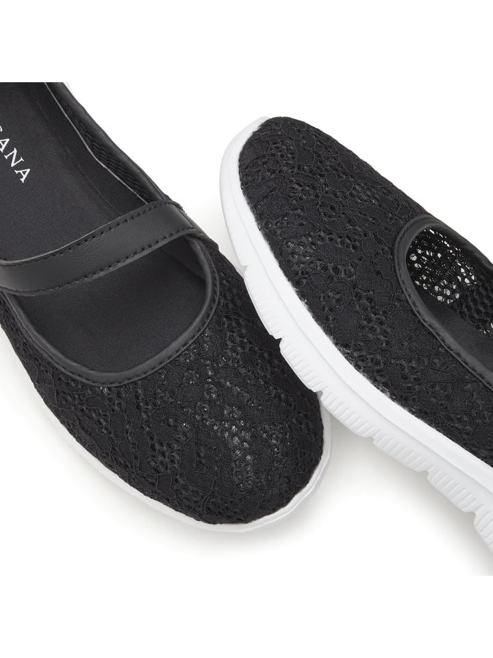 LASCANA Slipper in schwarz günstig kaufen