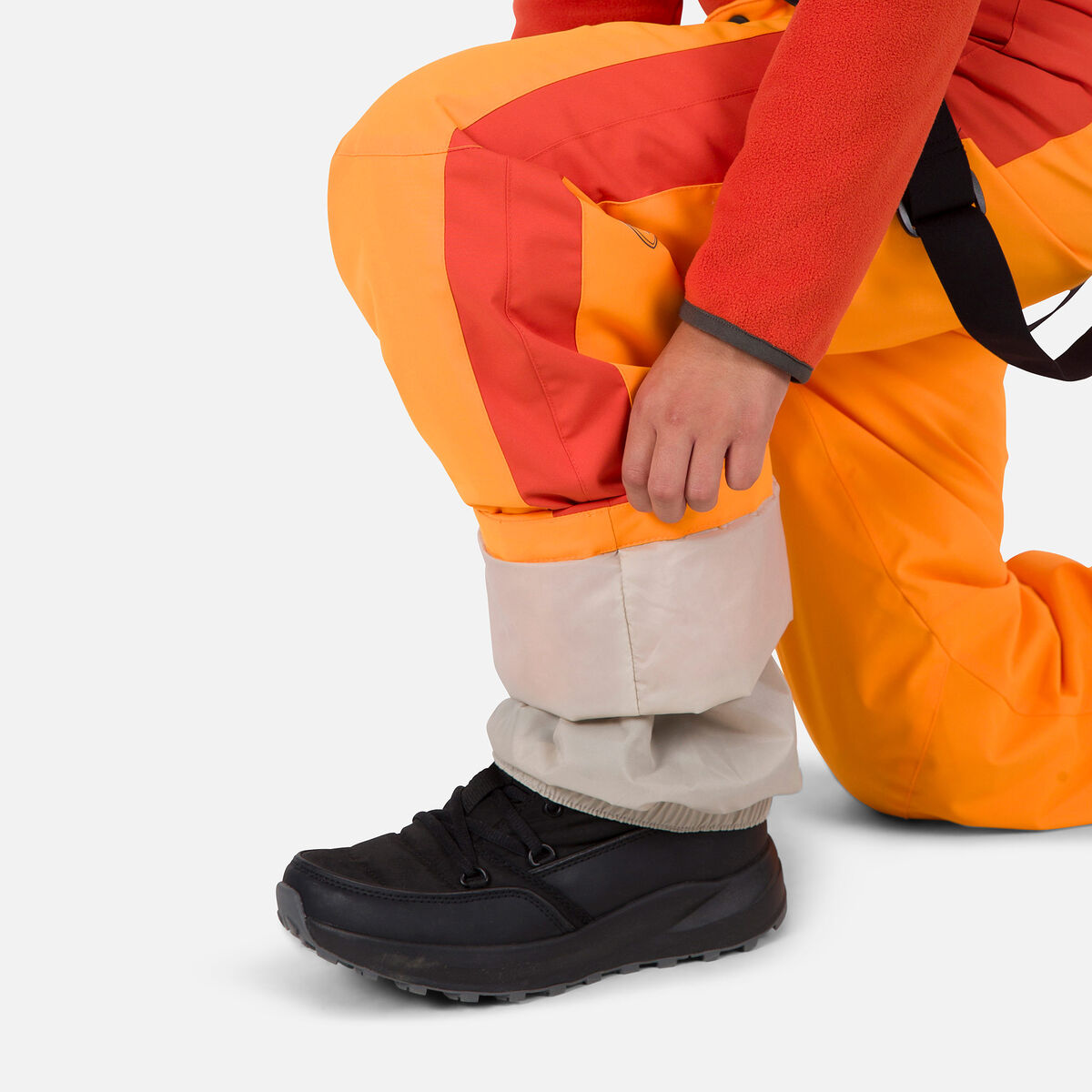 Jungs-Skihose mit Hosenträgern Velika